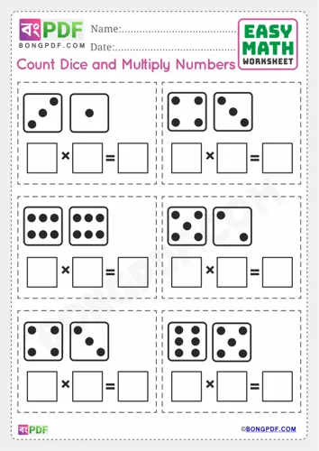 Dice multiplication english