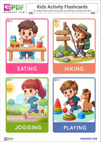Free Learn English Kids Flashcards Worksheet Download