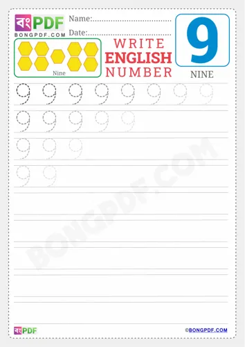 Free Learn English Number Worksheet Download