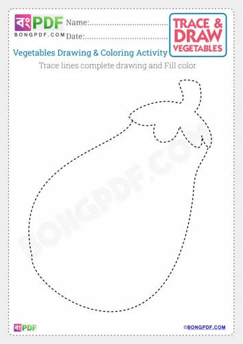 Kids Vegetables Drawing
