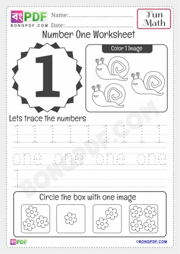 Kindergarten Worksheets