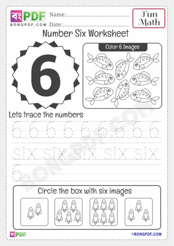Free Learn Kindergarten Numbers Worksheet Download