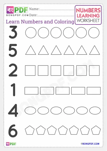 Preschool English Number Learning